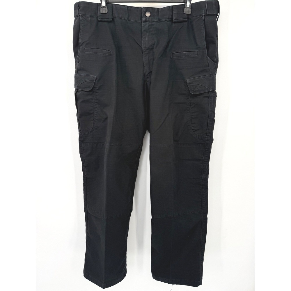 5.11 Tactical Cargo Pants Men 38x30 Black Stryke Ripstop 74369-019 Utility Work